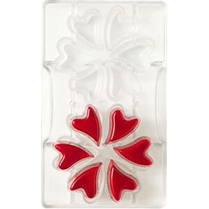 Decora , 0050158 Heart Shaped Polycarbonate Chocolate Mould 12 Cavities 30 x 40 mm Ideal for Shiny and Crispy Chocolates with Patented Ergonomic Handle Made in Italy Decora , 0050158 Heart Shaped Polycarbonate Chocolate Mould 12 Cavities 30 x 40 mm Ideal for Shiny and Crispy Chocolates with Patented Ergonomic Handle Made in Italy