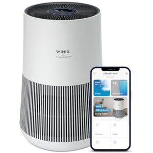 Winix T500 Air Purifier for Bedroom Home, 50m², CADR 250 m³/h, HEPA & Carbon Filter removes 99.97% Allergies, Pollen, Dust, Smoke, Air Cleaner with Smart App & Alexa Winix T500 Air Purifier for Bedroom Home, 50m², CADR 250 m³/h, HEPA & Carbon Filter removes 99.97% Allergies, Pollen, Dust, Smoke, Air Cleaner with Smart App & Alexa