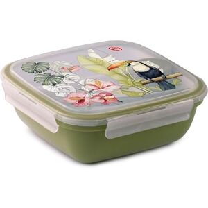 Snips , Fresh Lunch Box Square, Tucano Design, Lid with 4 Safety Closures, Freshness Seal, 1.50 LT, 21 x 21 x 8 cm, Made in Italy Snips , Fresh Lunch Box Square, Tucano Design, Lid with 4 Safety Closures, Freshness Seal, 1.50 LT, 21 x 21 x 8 cm, Made in Italy