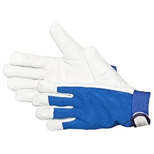 Jah 1240 Leather Gloves 10 Pairs Velcro Fastening Thin/Soft Natural Size 7 Jah 1240 Leather Gloves 10 Pairs Velcro Fastening Thin/Soft Natural Size 7