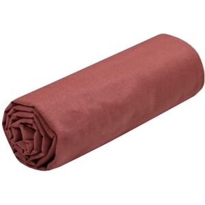 Stof Lovely Casa Fitted sheet Size 160 x 200 cm Large 30 cm 100% Oeko-Tex Certified Cotton Colour Grenache Model Eden Bed linen for home Soft and comfortable for a cosy nest Stof Lovely Casa Fitted sheet Size 160 x 200 cm Large 30 cm 100% Oeko-Tex Certified Cotton Colour Grenache Model Eden Bed linen for home Soft and comfortable for a cosy nest