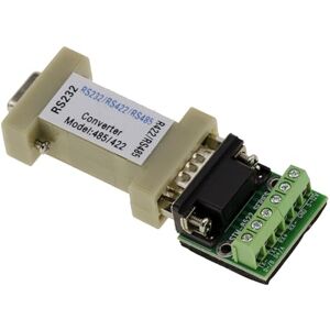 KALEA-INFORMATIQUE RS232 to RS422 or RS485 converter with DB9 plugs and wired terminal block for RS-485 RS-422 mounting KALEA-INFORMATIQUE RS232 to RS422 or RS485 converter with DB9 plugs and wired terminal block for RS-485 RS-422 mounting