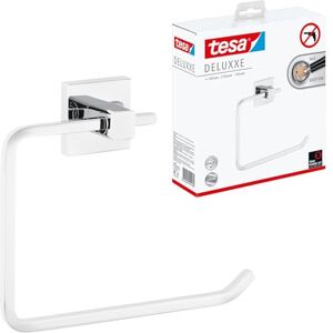 tesa UK tesa DELUXXE Towel Ring Self-Adhesive Hand Towel Ring in Stainless-Steel Design Wall-Mounted Towel Holder waterproof, incl. Power.Kit Adhesive Solution 154 mm x 185 mm x 45 mm tesa UK tesa DELUXXE Towel Ring Self-Adhesive Hand Towel Ring in Stainless-Steel Design Wall-Mounted Towel Holder waterproof, incl. Power.Kit Adhesive Solution 154 mm x 185 mm x 45 mm