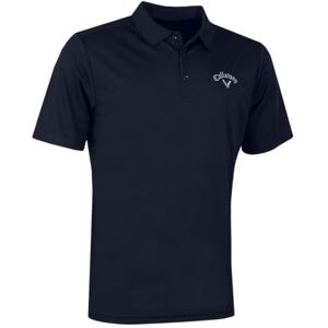 Callaway Mens Emea Solid Polo Short Sleeve, Peacoat, XS EU Callaway Mens Emea Solid Polo Short Sleeve, Peacoat, XS EU