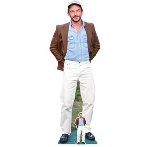STAR CUTOUTS CS1243 Jonathan Bailey in Blue Shirt – 181cm Lifesize Cardboard Cutout Perfect for TV & Theatre Fans, Parties & Room Décor STAR CUTOUTS CS1243 Jonathan Bailey in Blue Shirt – 181cm Lifesize Cardboard Cutout Perfect for TV & Theatre Fans, Parties & Room Décor