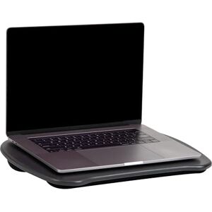 Mind Reader Lap top Desk with Pillows and Handle , Black Mind Reader Lap top Desk with Pillows and Handle , Black