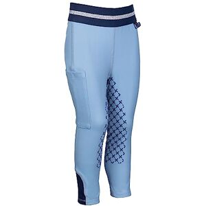 HKM Women's Bria Leggings, Smoke Blue, 152 (EU) HKM Women's Bria Leggings, Smoke Blue, 152 (EU)