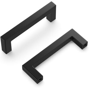 Hickory Hardware Skylight Collection Cabinet Pulls, Kitchen Handles for Cabinets and Drawers and Bathroom Hardware, 3 Inch Center to Center, Matte Black, 10 Pack Hickory Hardware Skylight Collection Cabinet Pulls, Kitchen Handles for Cabinets and Drawers and Bathroom Hardware, 3 Inch Center to Center, Matte Black, 10 Pack