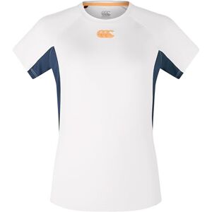 Canterbury Women's Vapodri Graphic Superlight T-Shirt Lightweight Quick Dry Technical T-Shirt, Whitecap Grey/Midnight Navy, 12 Canterbury Women's Vapodri Graphic Superlight T-Shirt Lightweight Quick Dry Technical T-Shirt, Whitecap Grey/Midnight Navy, 12