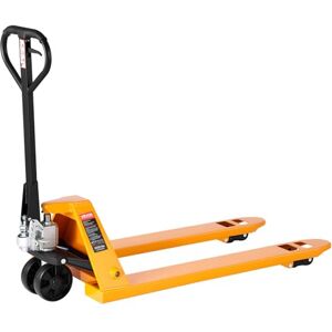 VEVOR Pallet Jack, 2.5T Load Capacity, Manual Pallet Truck with 122L x 68.6W cm Forks for Material Handling, 85-180 mm Fork Lift Height Range, Suitable for Warehouse, Supermarket, Manufacturing VEVOR Pallet Jack, 2.5T Load Capacity, Manual Pallet Truck with 122L x 68.6W cm Forks for Material Handling, 85-180 mm Fork Lift Height Range, Suitable for Warehouse, Supermarket, Manufacturing