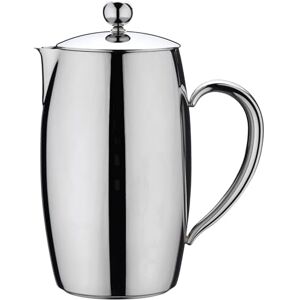 Café Stal Bellux Thermal Wall Collection Premium 3-Cup (350ml) Cafetière, Hollow Handles, Drip-Free Spout, 18/10 Stainless Steel, Mirror Polished Finish, Silver Café Stal Bellux Thermal Wall Collection Premium 3-Cup (350ml) Cafetière, Hollow Handles, Drip-Free Spout, 18/10 Stainless Steel, Mirror Polished Finish, Silver