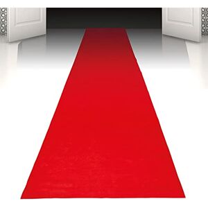 Boland Red Carpet Party Rug – 450 x 60 cm Self-Adhesive Aisle Runner for Wedding, VIP Events, Prom Night, Hallway, Stair & Birthday Party Decoration Boland Red Carpet Party Rug – 450 x 60 cm Self-Adhesive Aisle Runner for Wedding, VIP Events, Prom Night, Hallway, Stair & Birthday Party Decoration