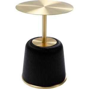 KARE Design Side Table Endless Vegas Black, 40 cm Diameter, Elegant, Steel, Glass, Gist Idea, Sofa Side Table, Round Bedside Table, Room Decor, Home Decor for Living Room, Office, Hallway KARE Design Side Table Endless Vegas Black, 40 cm Diameter, Elegant, Steel, Glass, Gist Idea, Sofa Side Table, Round Bedside Table, Room Decor, Home Decor for Living Room, Office, Hallway