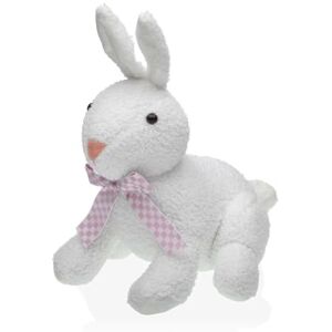 Versa White Textile Rabbit Door Holder 12 x 34 x 27 cm Versa White Textile Rabbit Door Holder 12 x 34 x 27 cm