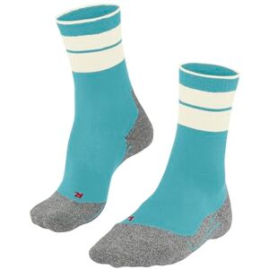 FALKE Women's TK Stabilizing W So Wool Thick Anti-Blister 1 Pair Hiking Socks, Blue Turquoise 6206, 2.5-3.5 FALKE Women's TK Stabilizing W So Wool Thick Anti-Blister 1 Pair Hiking Socks, Blue Turquoise 6206, 2.5-3.5