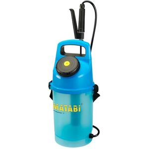Matabi Evolution 7 Pressure Sprayer 5L Capacity Ergonomic and Translucent Design Wide-Fill Opening Ideal For Gardens and Orchards Made in Europe, Blue Matabi Evolution 7 Pressure Sprayer 5L Capacity Ergonomic and Translucent Design Wide-Fill Opening Ideal For Gardens and Orchards Made in Europe, Blue