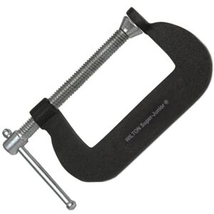 Wilton 21305 54, Forged Super-Junior C-Clamp, 0-Inch-2-Inch Jaw Opening, 1-1/4-Inch Throat Depth Wilton 21305 54, Forged Super-Junior C-Clamp, 0-Inch-2-Inch Jaw Opening, 1-1/4-Inch Throat Depth