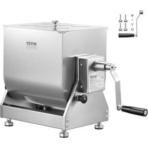 VEVOR BX-20T 30L Tilt Tank Processing Equipment(Mixing Max 30LBS, Stainless Steel Meat, Sausage Machine with Lid Handle Gear Reducer, Ground Beef Hand Mixer, SUS201 VEVOR BX-20T 30L Tilt Tank Processing Equipment(Mixing Max 30LBS, Stainless Steel Meat, Sausage Machine with Lid Handle Gear Reducer, Ground Beef Hand Mixer, SUS201