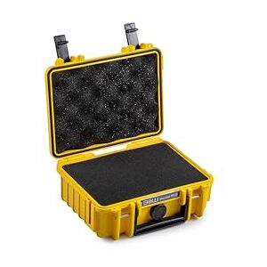 B&W Outdoor Transport Case Type 500 with Cubed Foam Yellow Waterproof according to IP67 Certification, Dustproof, Virtually Indestructible B&W Outdoor Transport Case Type 500 with Cubed Foam Yellow Waterproof according to IP67 Certification, Dustproof, Virtually Indestructible