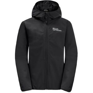 Jack Wolfskin SOLYD JACKET K, Unisex Softshell jacket, black, 116 - Jack Wolfskin SOLYD JACKET K, Unisex Softshell jacket, black, 116 -