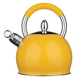 Premier Maison by Yellow Whistling Kettle 2.4 Ltr Retro design Premier Maison by Yellow Whistling Kettle 2.4 Ltr Retro design