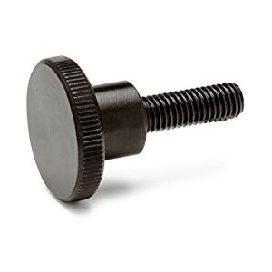 Ganter Normelemente Ganter Standard Elements. High Knurled Thumb Screws DIN 464 Thread M3/Burnished Steel, Black, DIN 464-M3-20 Ganter Normelemente Ganter Standard Elements. High Knurled Thumb Screws DIN 464 Thread M3/Burnished Steel, Black, DIN 464-M3-20