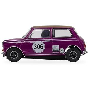 Scalextric C4545 Austin Mini Cooper S Jo Polley Cars Touring Cars for ages + 3 Years, Purple and Gold Scalextric C4545 Austin Mini Cooper S Jo Polley Cars Touring Cars for ages + 3 Years, Purple and Gold