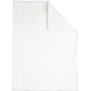 Nattou Cotton and Polyester Blanket for Babies 135 cm Flo, Oli & Ernest, White Nattou Cotton and Polyester Blanket for Babies 135 cm Flo, Oli & Ernest, White