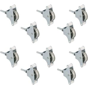 Amig Pack of 20 Clothesline Pulleys Steel 39mm Metal Sheave Includes Fixing Screw and Guides Secure Clothesline Pulley Outdoor Clothesline Pulley Amig Pack of 20 Clothesline Pulleys Steel 39mm Metal Sheave Includes Fixing Screw and Guides Secure Clothesline Pulley Outdoor Clothesline Pulley