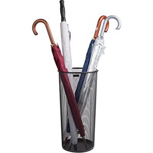 Mind Reader Entryway Metal Mesh Umbrella Holder, L x 10.25" W x 19.5" H, Set of 1, Black Mind Reader Entryway Metal Mesh Umbrella Holder, L x 10.25" W x 19.5" H, Set of 1, Black