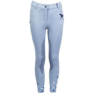 HKM Women's Bria Leggings, Smoke Blue, 152 (EU) HKM Women's Bria Leggings, Smoke Blue, 152 (EU)