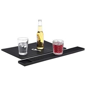 Genware NEV-10601-03 Mat Service, 12" x 18", Black Genware NEV-10601-03 Mat Service, 12" x 18", Black