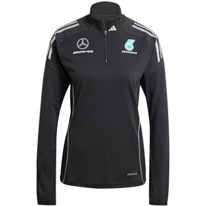 adidas Women's MERCEDES AMG PETRONAS FORMULA ONE TEAM MECHANICS TOP WOMEN, black/REFLECTIVE SILVER, L adidas Women's MERCEDES AMG PETRONAS FORMULA ONE TEAM MECHANICS TOP WOMEN, black/REFLECTIVE SILVER, L