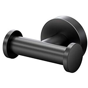 Gatco 4635AMX Glam Double Robe Hook, Matte Black Gatco 4635AMX Glam Double Robe Hook, Matte Black
