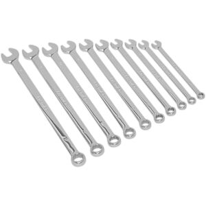 Sealey Ak6310 Combination Spanner Set 10Pc Extra-Long Metric Sealey Ak6310 Combination Spanner Set 10Pc Extra-Long Metric