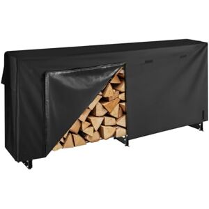 VEVOR Firewood Rack with Waterproof Cover, 8 ft Outdoor Firewood Holder, 1/2 Cord Storage Metal Log Holder, 660lb Max Weight Capacity, Top Covered, Powder-Coated Wood Storage Rack for Fireplace Deck VEVOR Firewood Rack with Waterproof Cover, 8 ft Outdoor Firewood Holder, 1/2 Cord Storage Metal Log Holder, 660lb Max Weight Capacity, Top Covered, Powder-Coated Wood Storage Rack for Fireplace Deck