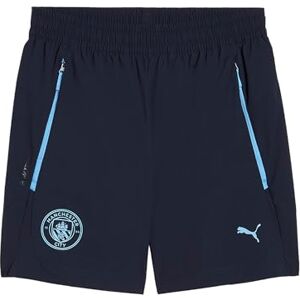 Puma Manchester City FC Men's tech Shorts 25/26, Blue (Deep Navy x Team Light Blue), XXL Puma Manchester City FC Men's tech Shorts 25/26, Blue (Deep Navy x Team Light Blue), XXL