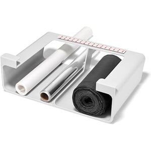 Joseph Joseph CupboardStore Large Under-Shelf Film, Foil and Bag Organiser, Kitchen Space Saving Storage, Recycled Plastic Joseph Joseph CupboardStore Large Under-Shelf Film, Foil and Bag Organiser, Kitchen Space Saving Storage, Recycled Plastic