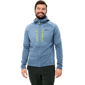Jack Wolfskin Men's Alpgrat Pro Ins Fz M Fleece Jacket, Elemental Blue, L Jack Wolfskin Men's Alpgrat Pro Ins Fz M Fleece Jacket, Elemental Blue, L