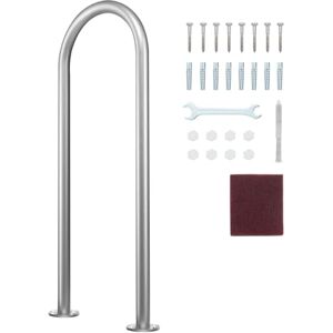 VEVOR Pool Handrail,36 x 13 inch Pool Railing, Aluminum with Base Plate for Indoor/Outdoor Pools, Humanized Swimming Pool Safety Railing for Decks, Rust-Proof Grab Bar with Accessories for Spas Docks VEVOR Pool Handrail,36 x 13 inch Pool Railing, Aluminum with Base Plate for Indoor/Outdoor Pools, Humanized Swimming Pool Safety Railing for Decks, Rust-Proof Grab Bar with Accessories for Spas Docks