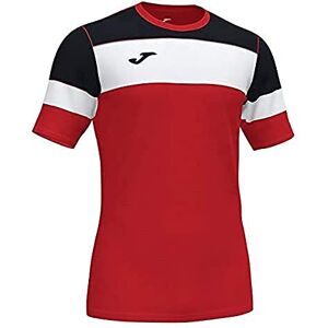 Joma Crew IV T-shirts M/C, Man, mens, 101538.601, Red-Black, 6XS Joma Crew IV T-shirts M/C, Man, mens, 101538.601, Red-Black, 6XS