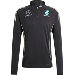 adidas Men's MERCEDES AMG PETRONAS FORMULA ONE TEAM MECHANICS TOP MEN, Black/Reflective Silver, XL adidas Men's MERCEDES AMG PETRONAS FORMULA ONE TEAM MECHANICS TOP MEN, Black/Reflective Silver, XL