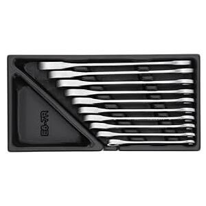 GEDORE Set of 1500 ES-7 R Combination Spanner with Ring Ratchet in 1/3 ES Module, 1 Piece GEDORE Set of 1500 ES-7 R Combination Spanner with Ring Ratchet in 1/3 ES Module, 1 Piece