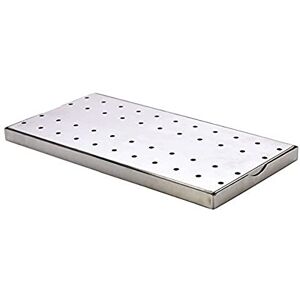Genware NEV-SSDT3020 Drip Tray, Stainless Steel, 30 cm x 20 cm Genware NEV-SSDT3020 Drip Tray, Stainless Steel, 30 cm x 20 cm