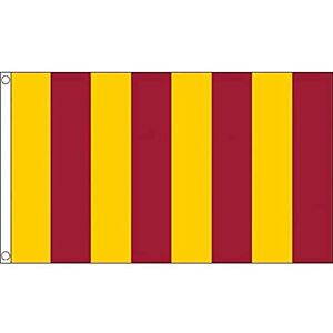 AZ FLAG Northumbria 653-954 Flag 3x5 Ft 100D Polyester Northumbria County Banner with Two Metal Grommets Fade Resistant Vivid Colors 3' x 5' Feet 150x90 Cm AZ FLAG Northumbria 653-954 Flag 3x5 Ft 100D Polyester Northumbria County Banner with Two Metal Grommets Fade Resistant Vivid Colors 3' x 5' Feet 150x90 Cm
