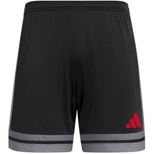 adidas Men's SQUADRA25 Short, Black/Team Grey Four/Pure Ruby, 3XL adidas Men's SQUADRA25 Short, Black/Team Grey Four/Pure Ruby, 3XL
