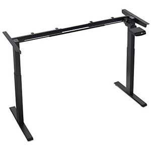 Hi5 Model E Single Motor Two Stage Electric Height Adjustable Sit Standing Desk Frame Only with 3 Memory Preset Control-Black(UK Plug), Medium Hi5 Model E Single Motor Two Stage Electric Height Adjustable Sit Standing Desk Frame Only with 3 Memory Preset Control-Black(UK Plug), Medium