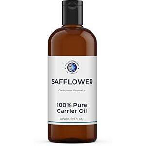 Mystic Moments Safflower Carrier Oil 1 Litre Pure & Natural Oil Perfect For Hair, Face, Nails, Aromatherapy, Massage and Oil Dilution Vegan GMO Free Mystic Moments Safflower Carrier Oil 1 Litre Pure & Natural Oil Perfect For Hair, Face, Nails, Aromatherapy, Massage and Oil Dilution Vegan GMO Free