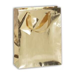 Clairefontaine 212848Cpack Un lot de 5 Sacs Cadeaux Premium Format Moyen Dimensions : 17x6x22 cm 170g Motif : Rayures Or Et Blanches Idéal pour : Livre de Poche, Boite De Jeu, Parfum Clairefontaine 212848Cpack Un lot de 5 Sacs Cadeaux Premium Format Moyen Dimensions : 17x6x22 cm 170g Motif : Rayures Or Et Blanches Idéal pour : Livre de Poche, Boite De Jeu, Parfum