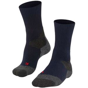 FALKE Women's TKX Expedition W So Wool Thick Anti-Blister 1 Pair Hiking Socks, Blue Marine 6120, 4-5 FALKE Women's TKX Expedition W So Wool Thick Anti-Blister 1 Pair Hiking Socks, Blue Marine 6120, 4-5